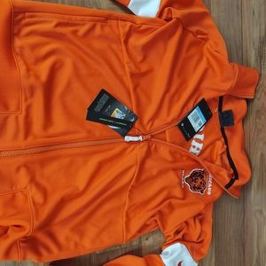 Women Nike Orange Chicago Bears Jacket Medium CI08